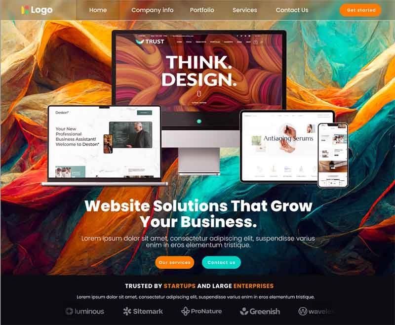 Web 代理设计 - 开源 Bootstrap 5 设计