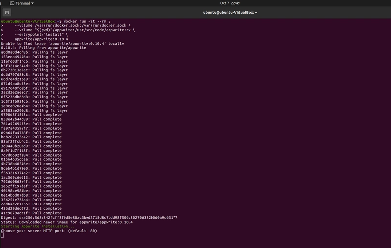 屏幕截图设置-appwrite-ubuntu
