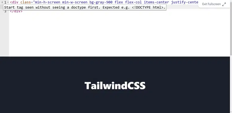 TailwindCSS 在线游乐场免费编辑器