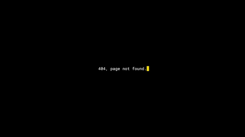 演示图像：使用 SplitText 输入的 GSAP 404 消息 - 前端解决方案