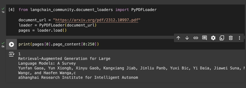 使用 pypdf 加载文档