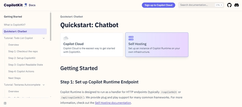 copilotkit 文档