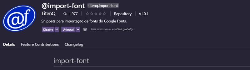 @import-font