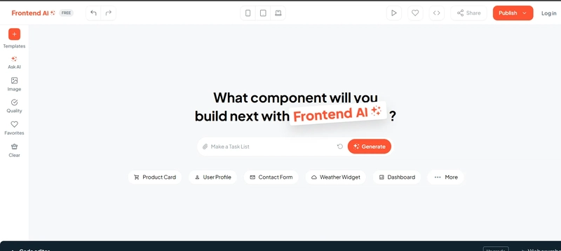 Webcrumbs 前端 AI