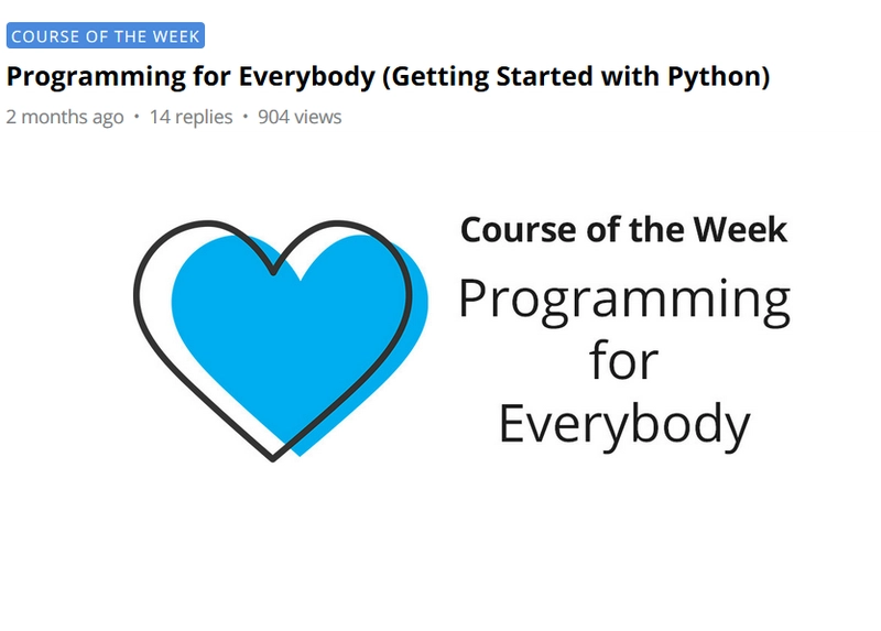 Coursera 上最好的 Python 课程