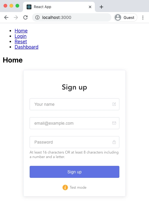 React 注册表单