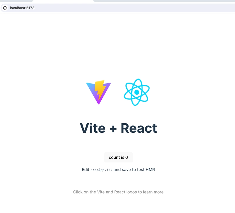 Vite项目初始页面