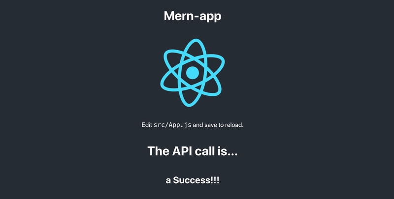 mern-app_react_success