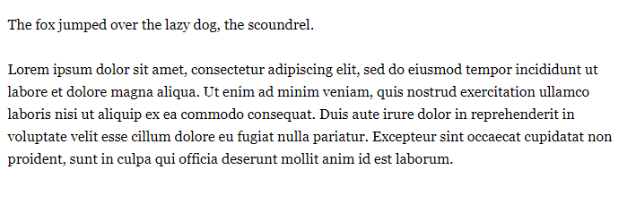 无样式文本的闪烁