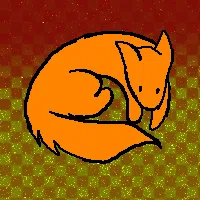 狐狸原地转圈的GIF动图