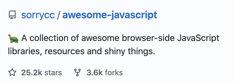 很棒的 JavaScript