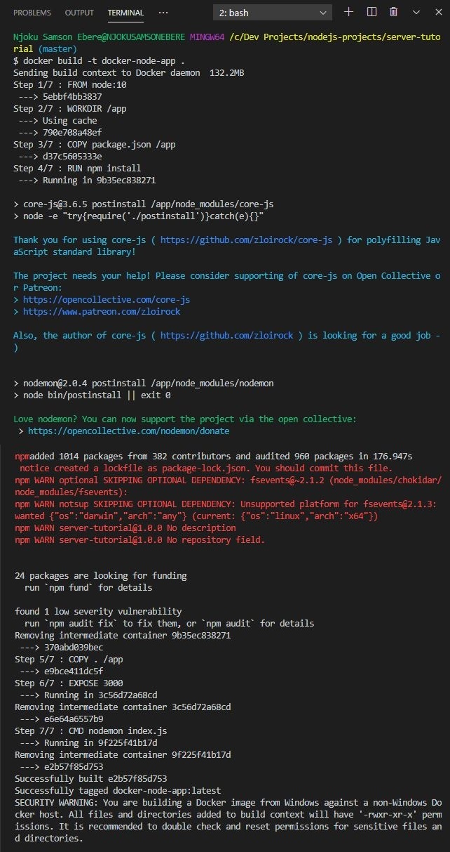 Docker 构建镜像