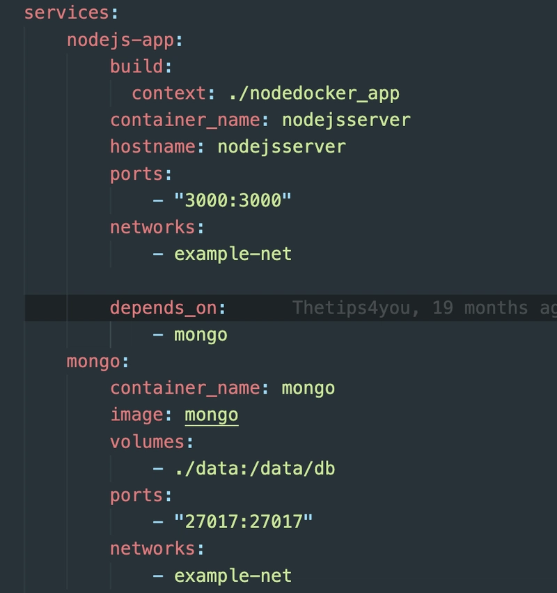 Docker Compose 文件
