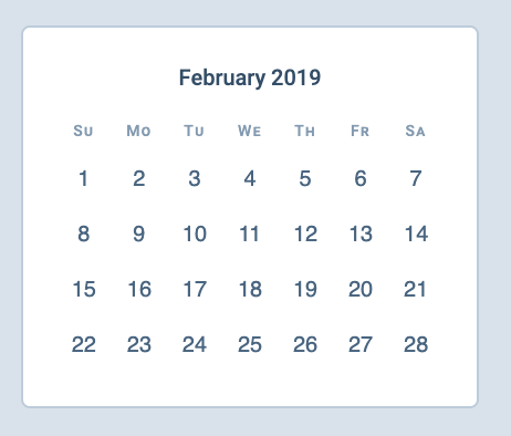 2019 年 2 月 1 日是星期五