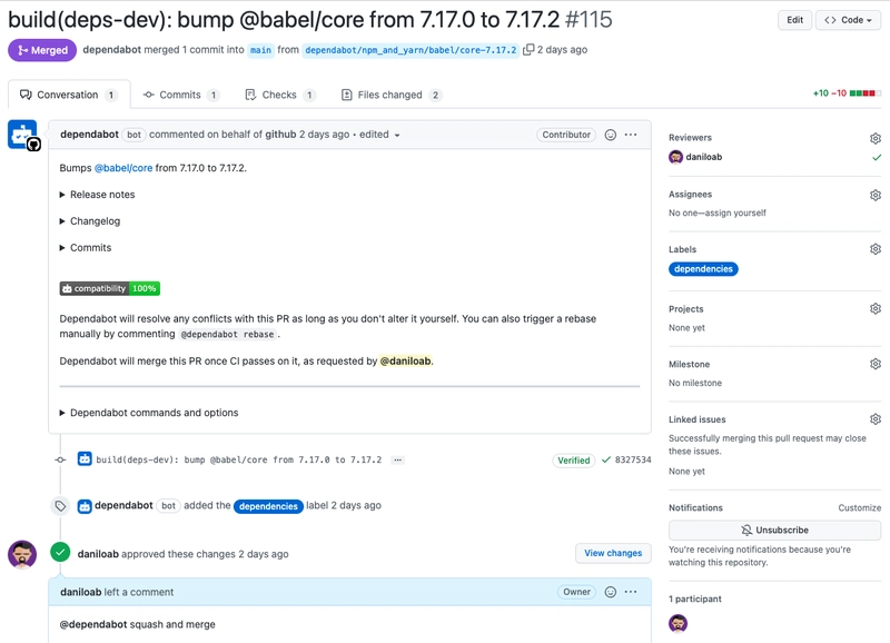 拉取请求详情 github 页面 打印