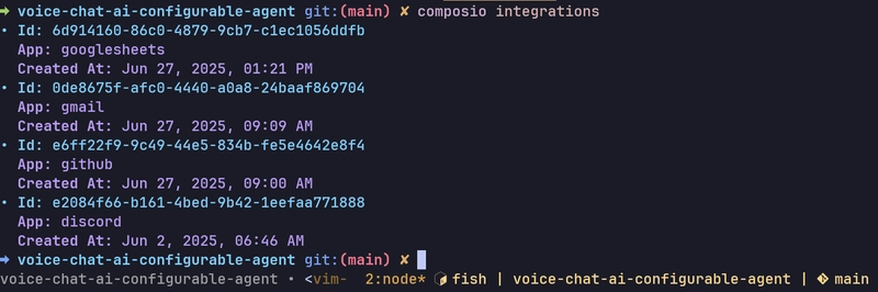 Composio 集成