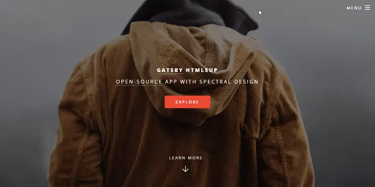 GatsbyJS Spectral - 开源 Gatsby 启动器。