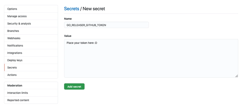 GitHub 密钥