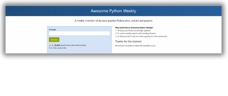 每周精彩 Python