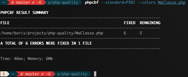 phpcbf psr2