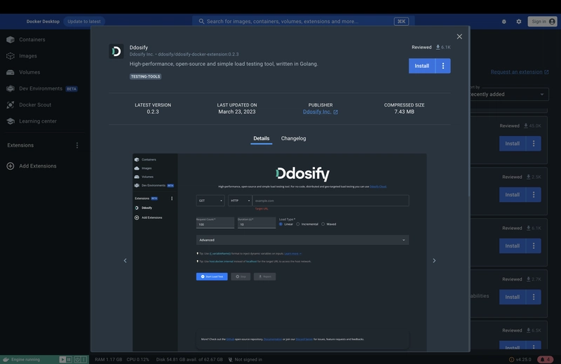 Ddosify扩展