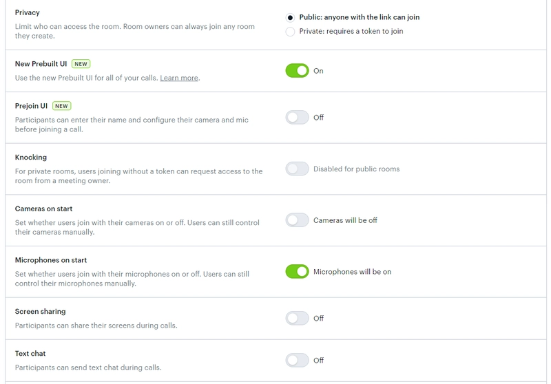 每日房间设置截图