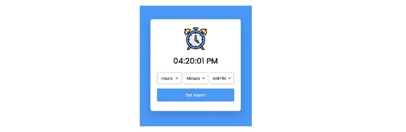 报警应用程序 Javascript
