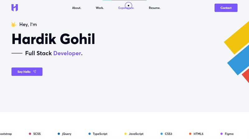 Hardik Gohil 的投资组合