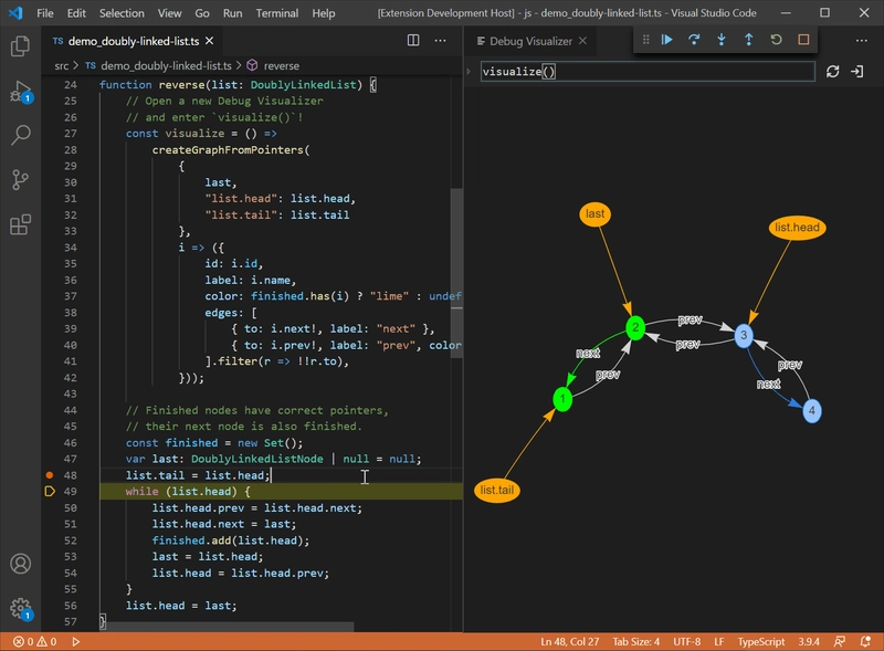 VSCode 调试可视化工具