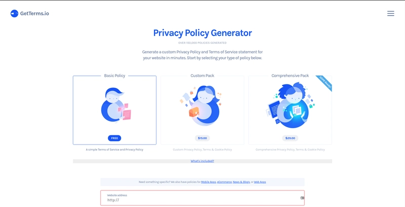 GetTerms登陆页面