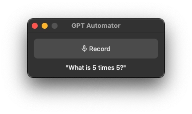 GPT 自动机