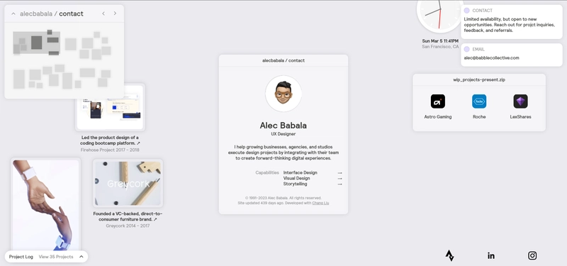 Alec Babala 的作品集