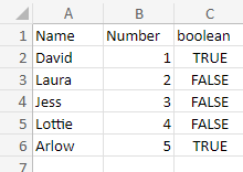 Excel 中的 csv