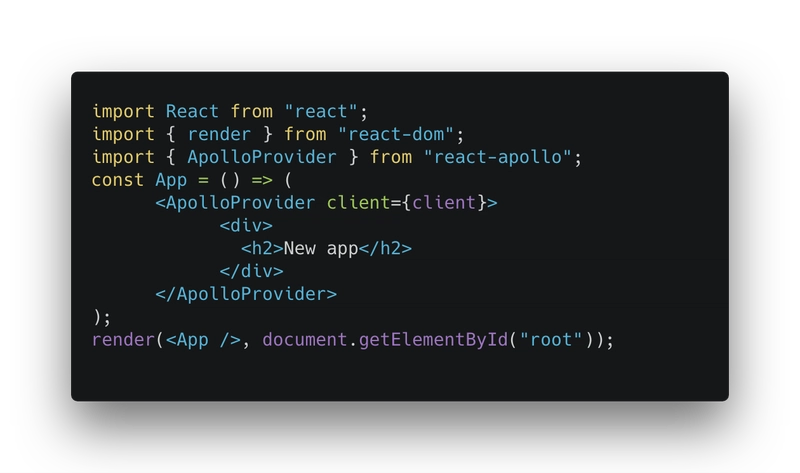 与 Apollo 建立连接