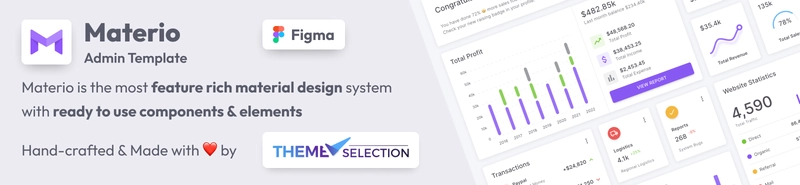 Materio Figma UI 套件
