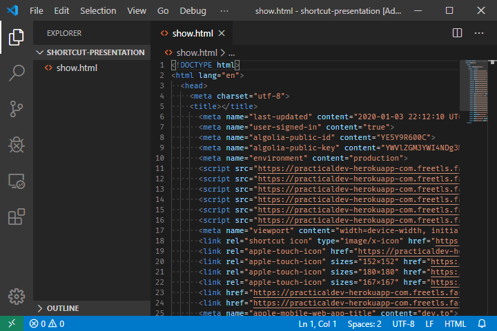 转到 VS Code 中的行