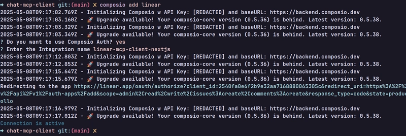 Composio 线性积分加法