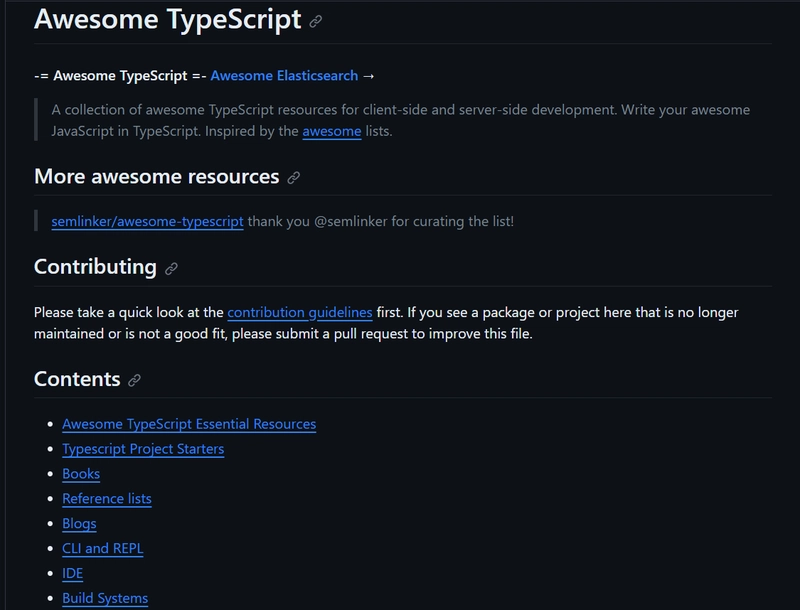 很棒的 TypeScript
