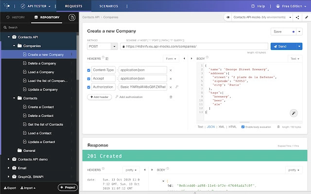 Talend API 测试器