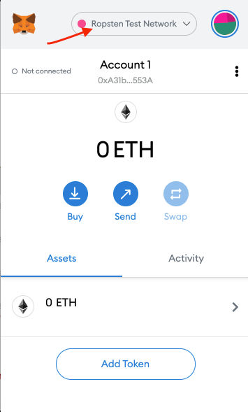 Metamask 扩展程序 Chrome