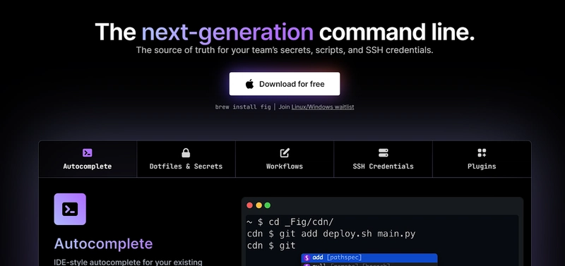 fig.io 演示