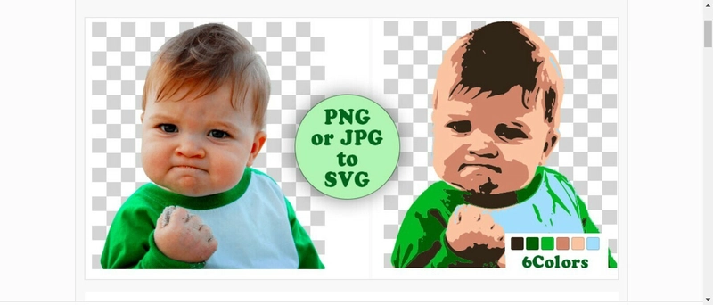 png 到 SVG