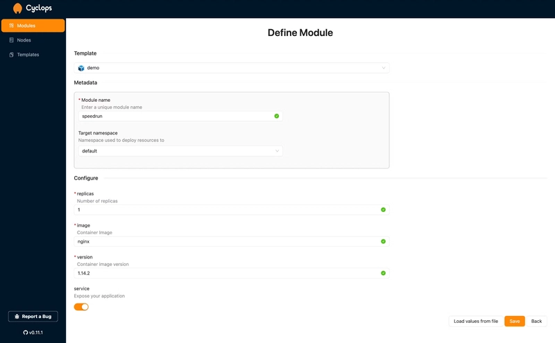 Cyclops 为 Kubernetes 配置你的应用程序