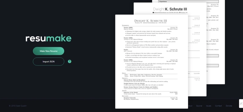 resumake.io