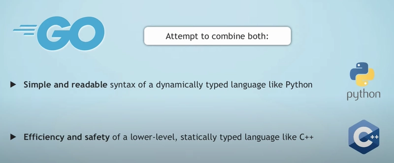 Go 结合了 Python 和 C++