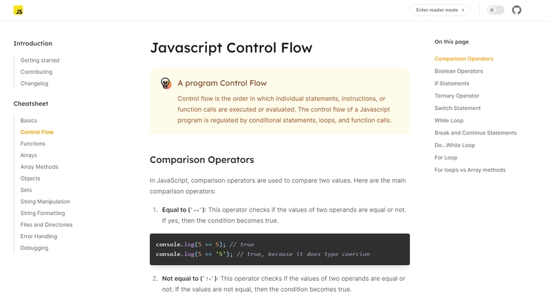 Wilfredinni 编写的 JavaScript 备忘单