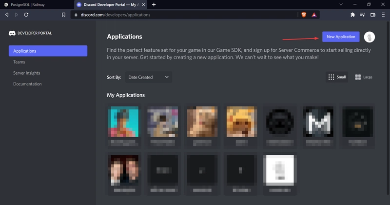 Discord 上的新应用