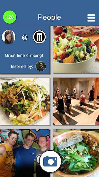 ConquerFit 应用原型截图