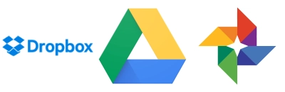 Dropbox + Google Drive + Google Photos 日志