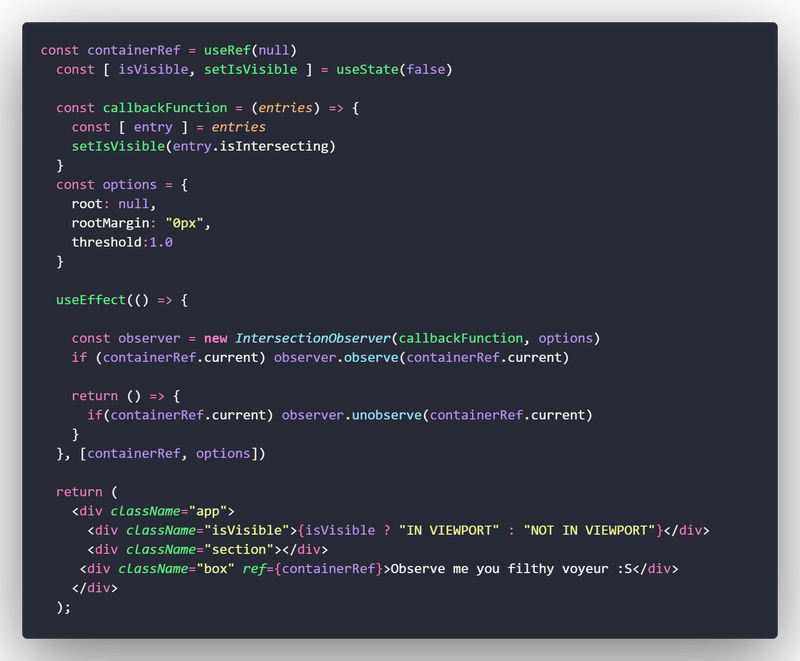 React 中使用基本示例